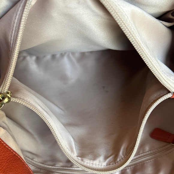 Coach F19243 Ashley Burt Orange Tangerine Leather Satchel Shoulder Handbag - Picture 13 of 16